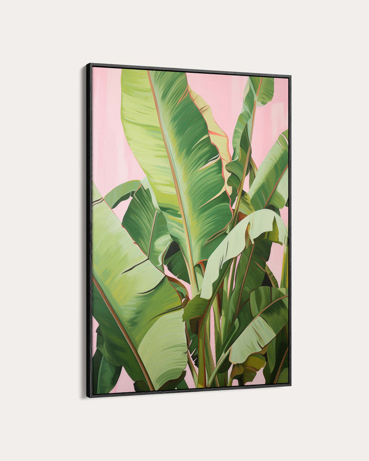 Banana Tree Illustration Wall Art