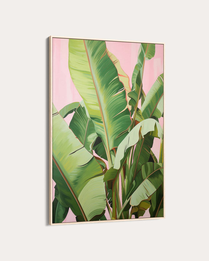 Banana Tree Illustration Wall Art