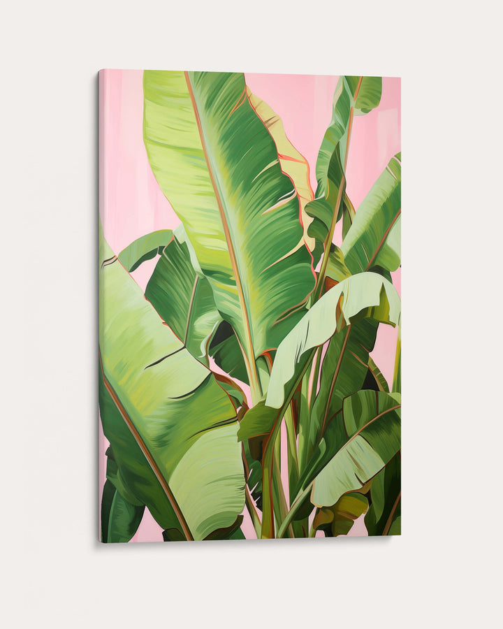 Banana Tree Illustration Wall Art
