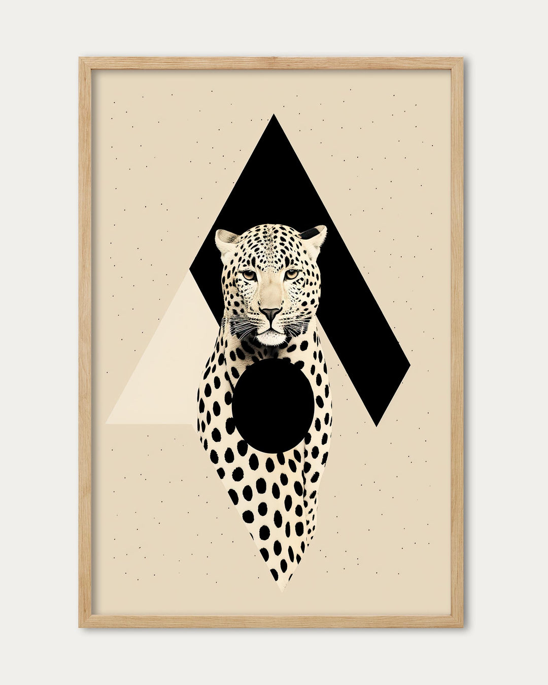 Spotted Leopard Art Print