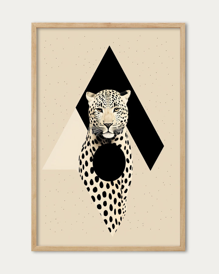 Spotted Leopard Art Print