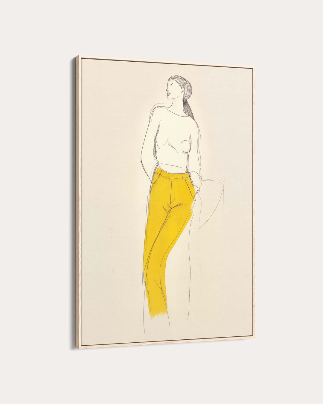 Sketch Study Art Print