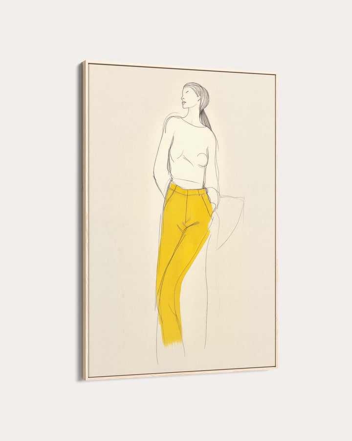 Sketch Study Art Print