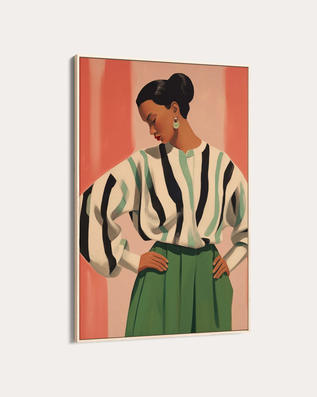 Portrait Of Ingrid Art Print