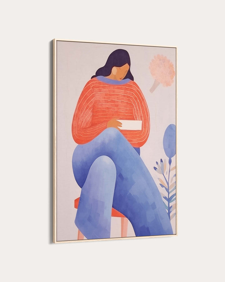 Reading Nook II Art Print