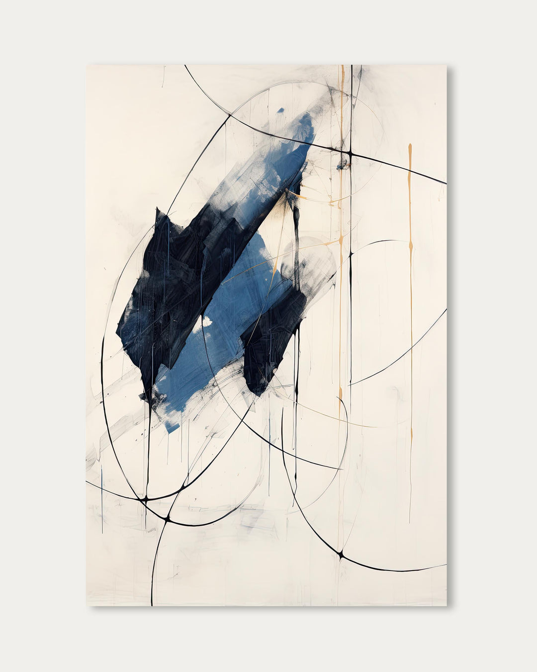 Figures At 3AM Art Print