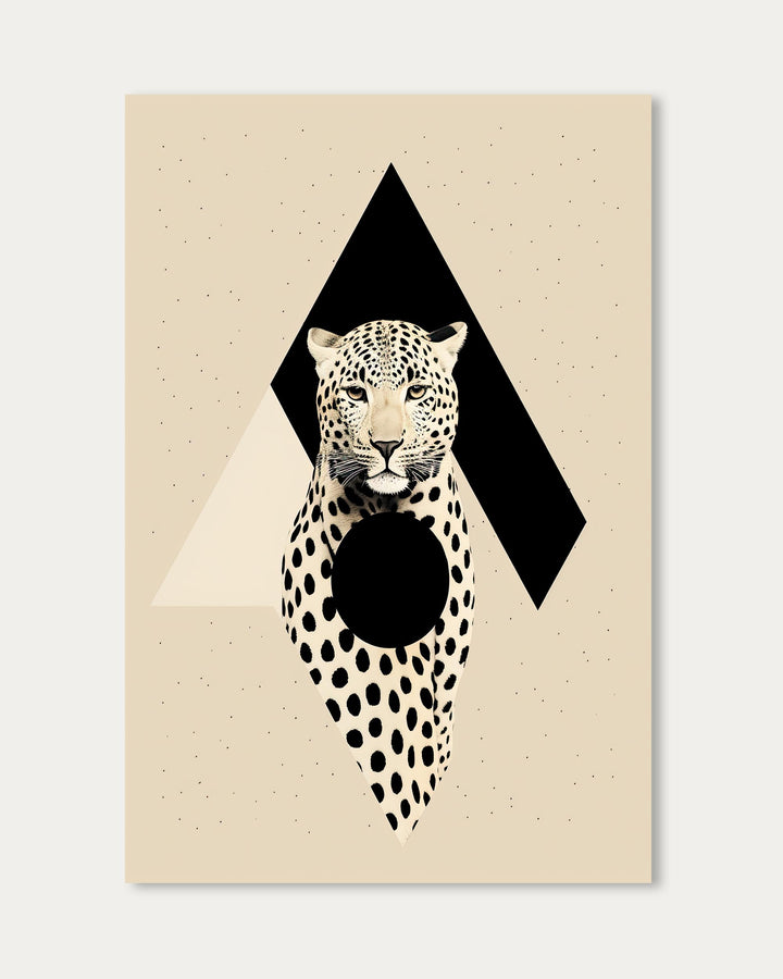 Spotted Leopard Art Print