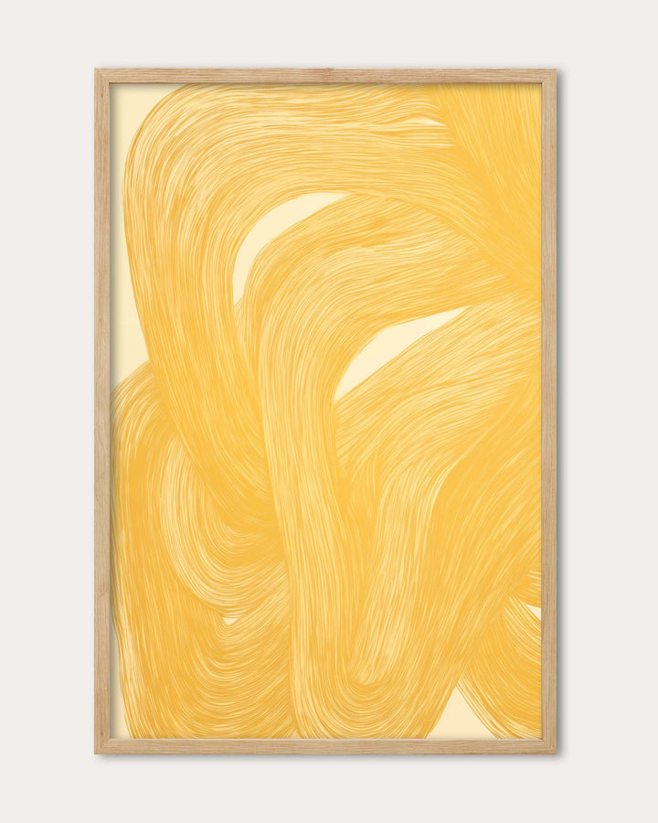 Golden Path Art Print