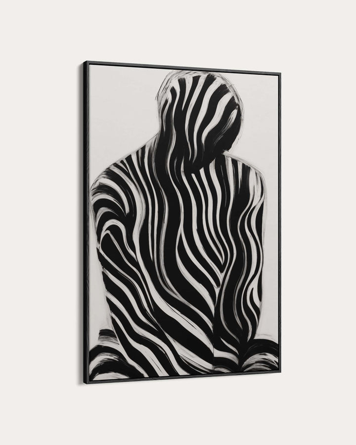 Monochrome Shadows III Art Print