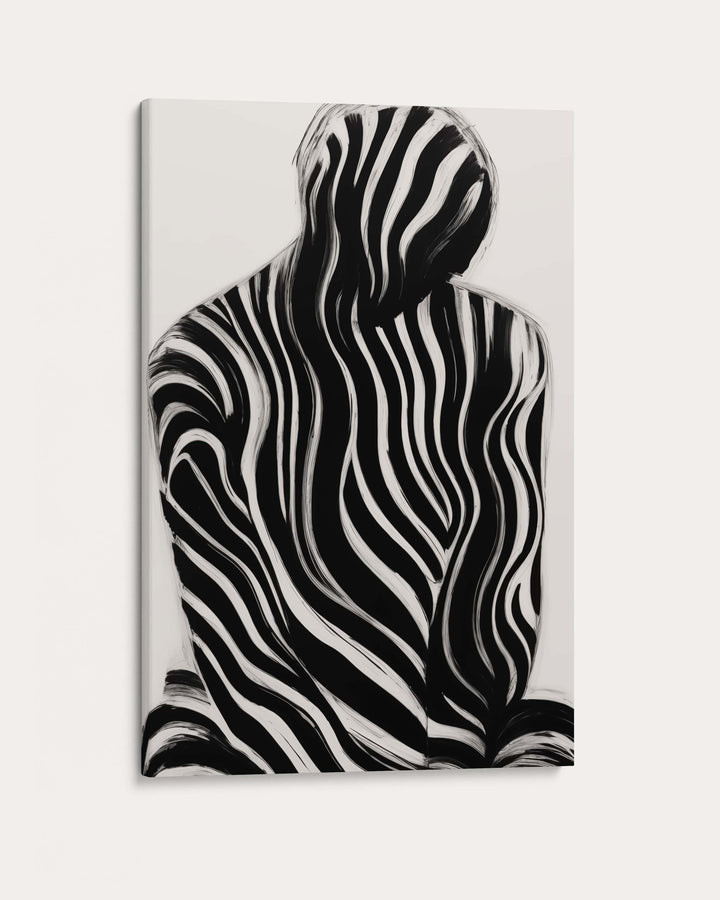 Monochrome Shadows III Art Print