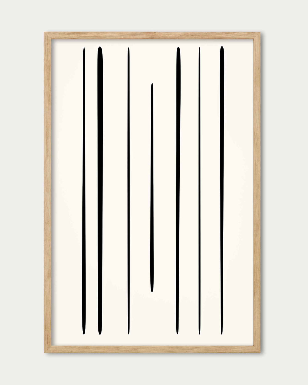 Vertical Line Art Print