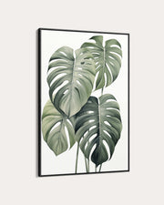 Monstera Leaves Wall Art Print