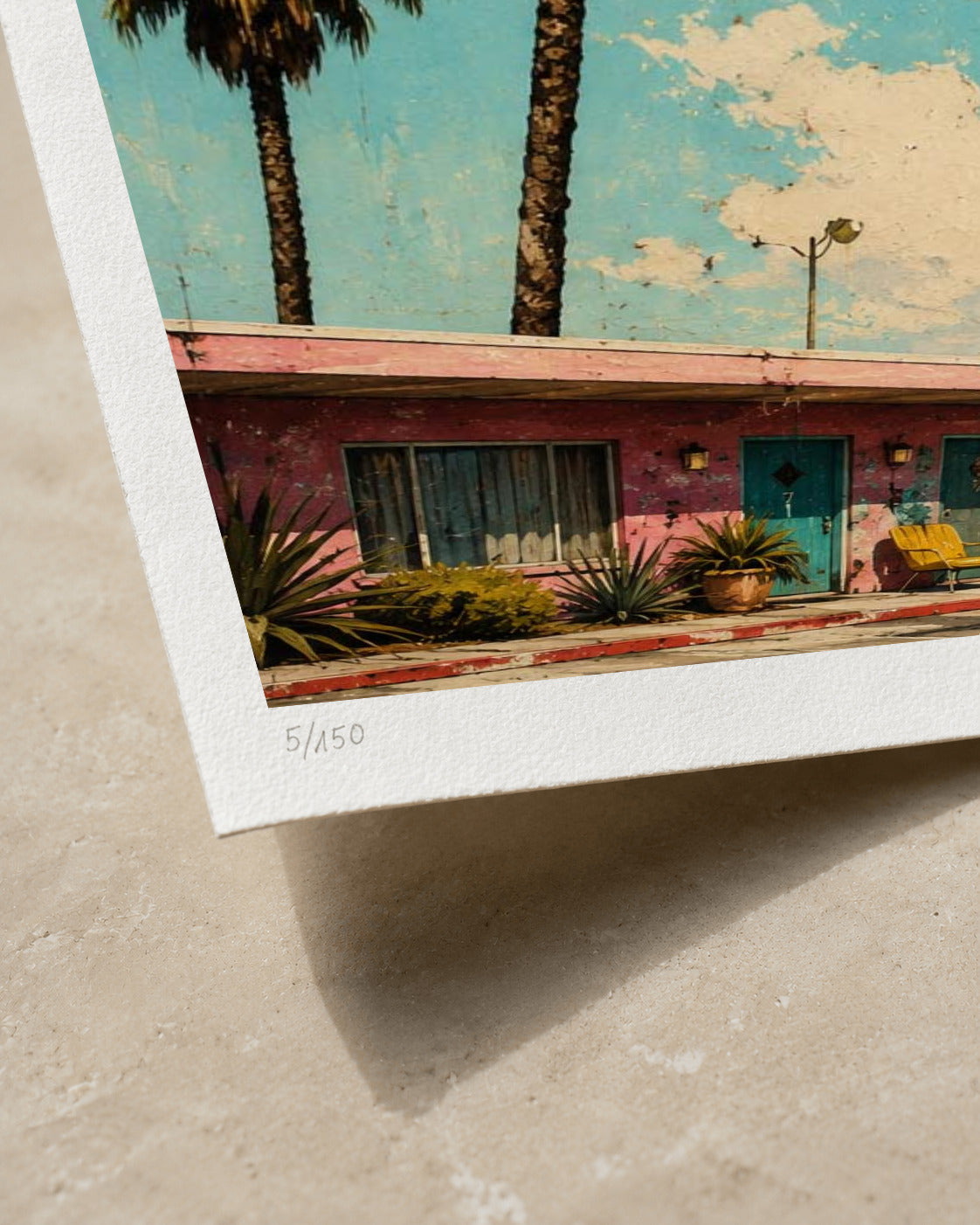 My Next Stop | Limited Edition Print — Close-up