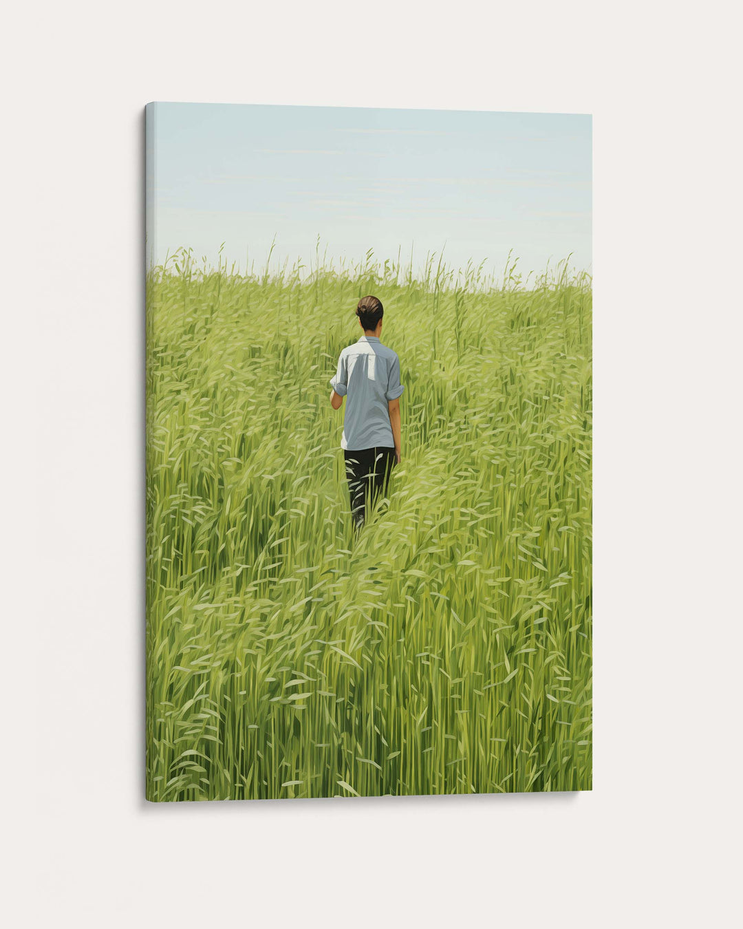 High Grass Wall Art Print