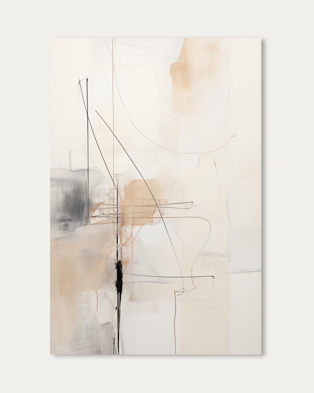 Abstract Songbird III Art Print