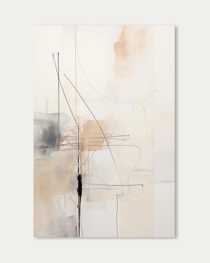 Abstract Songbird III Art Print