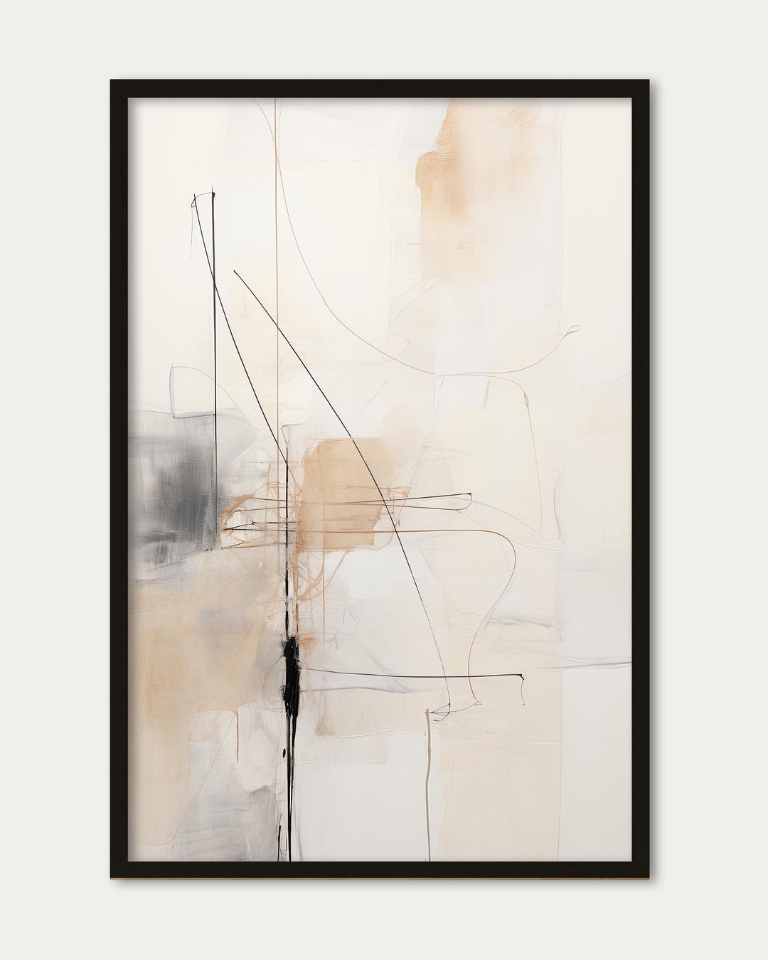 Abstract Songbird III Art Print