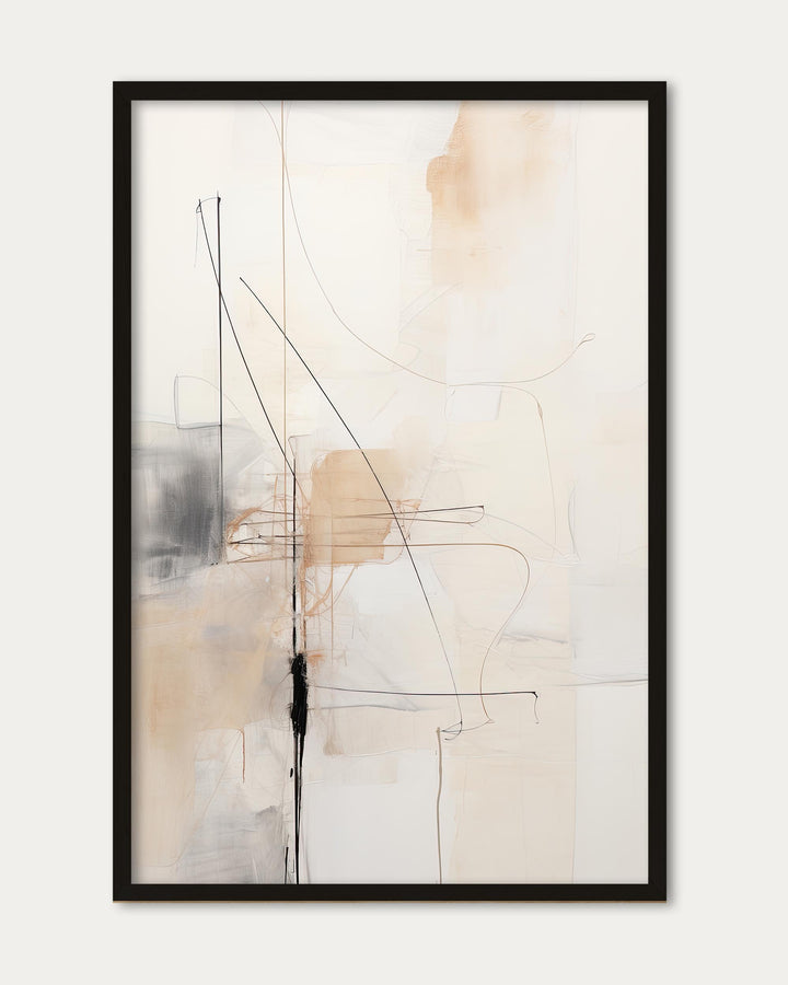 Abstract Songbird III Art Print