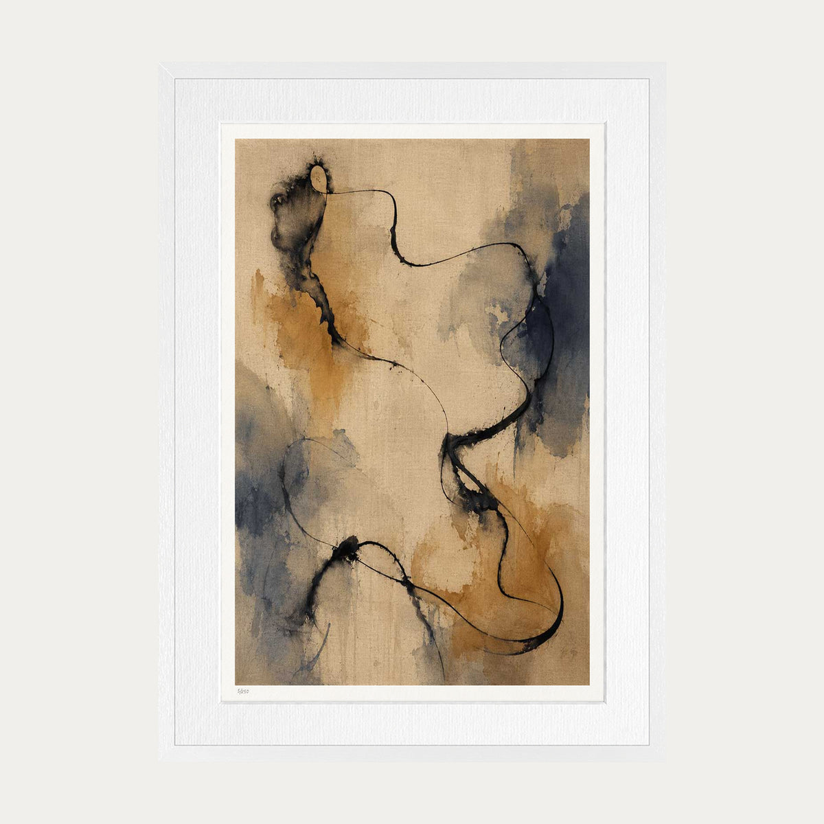 Notes | Limited Edition Print — White Frame