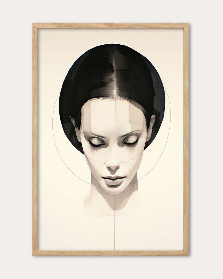 Constance Figurative Portrait Art Print