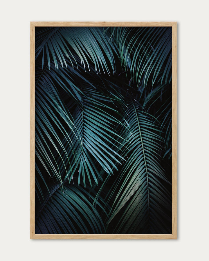 Dark Green Botanical Wall Art Print