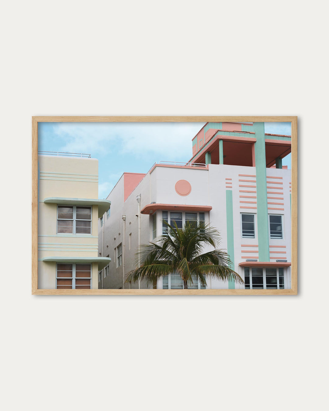 Art Deco Miami Poster