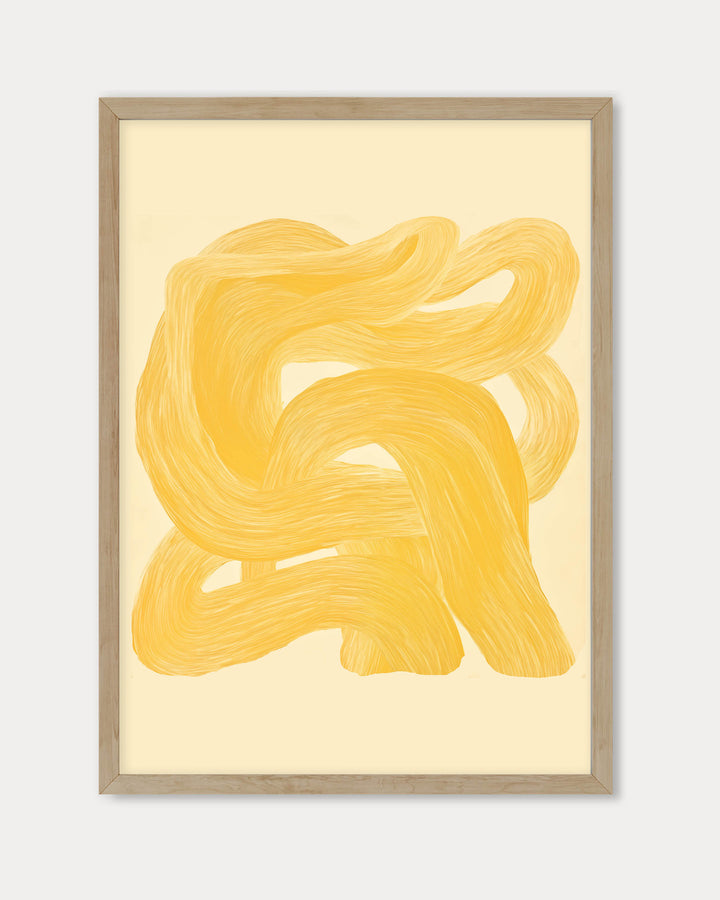 Golden Path II Art Print