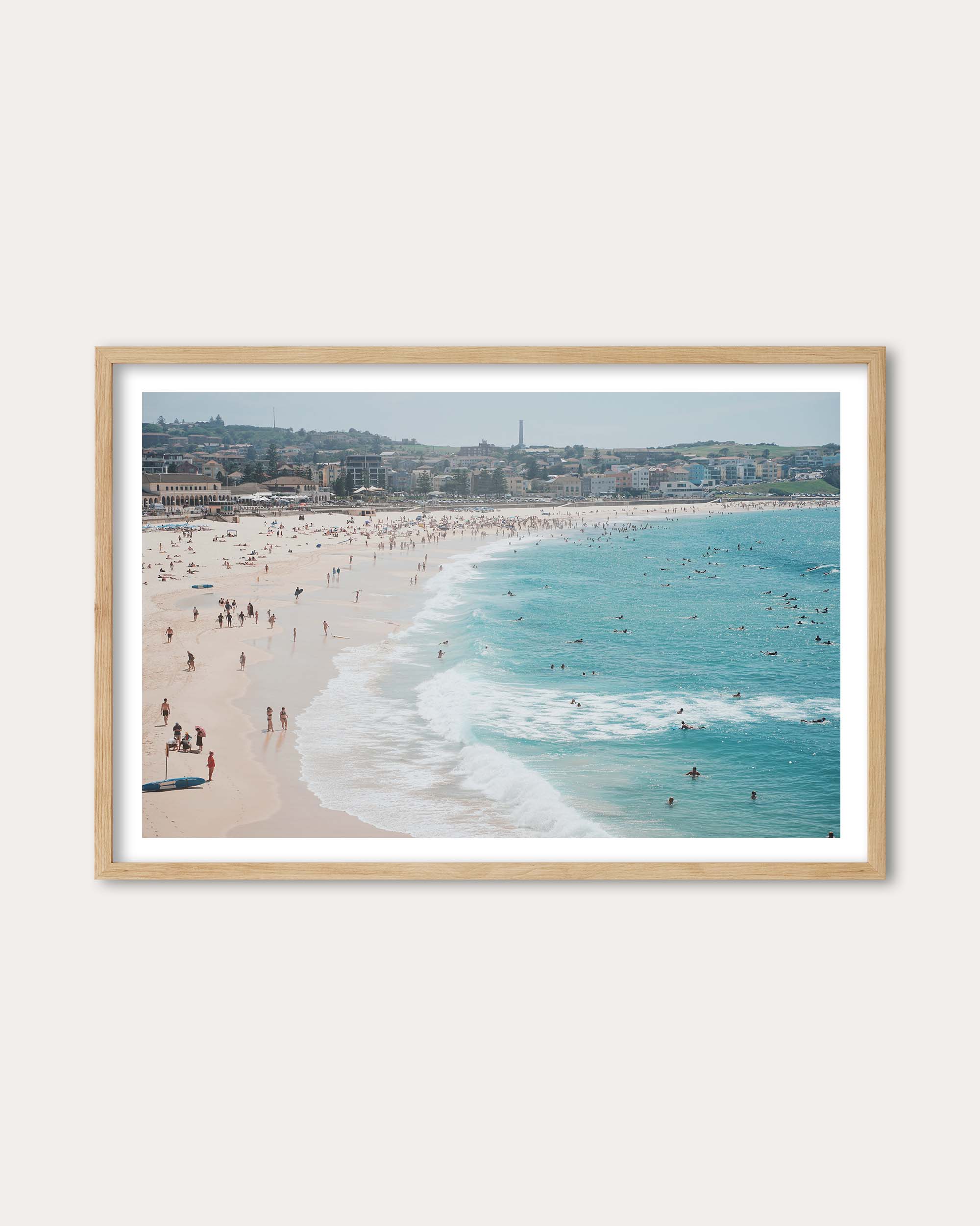 Sandy Beach Wall Art Print