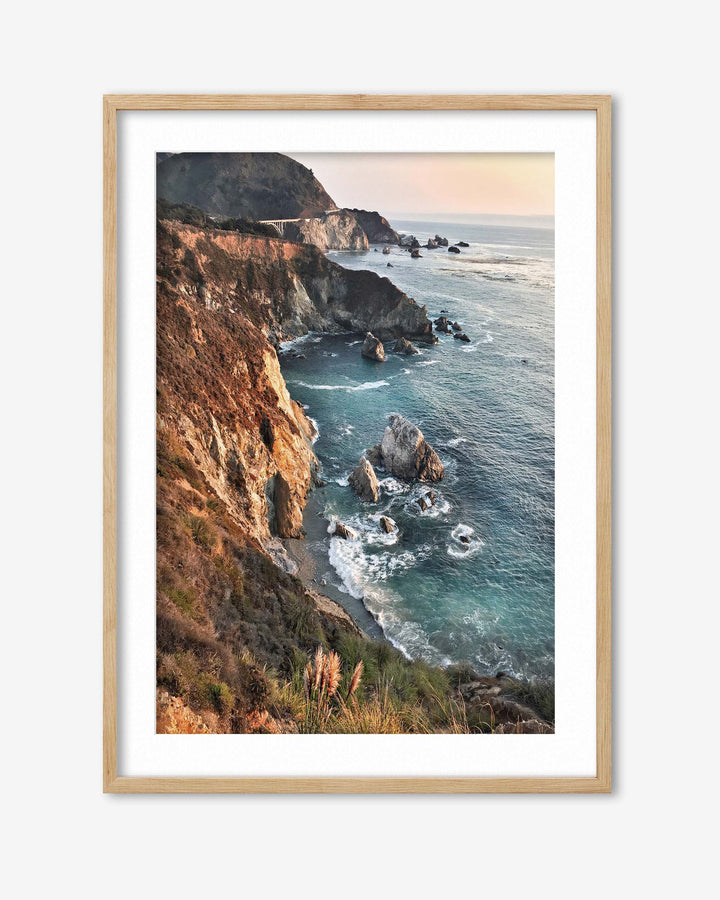 Rocky Coastline Wall Art Print
