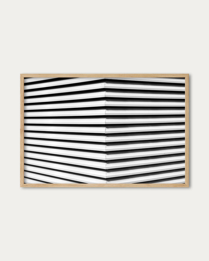 Geometric Monochrome Poster