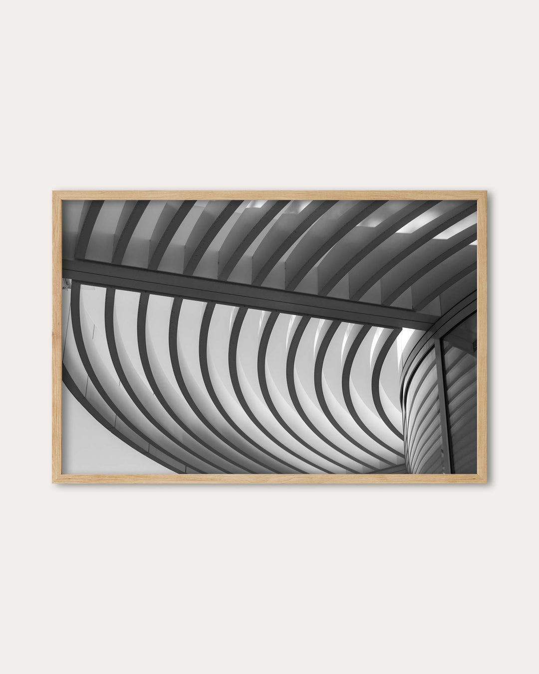 Monochrome Architecture Wall Art Print