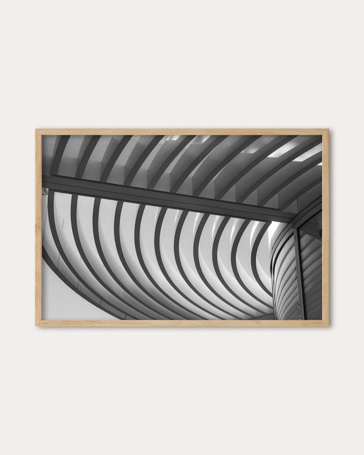 Monochrome Architecture Wall Art Print