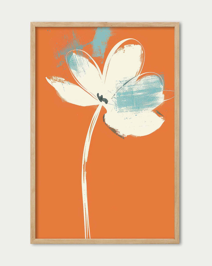 Abstract Stem Wall Art