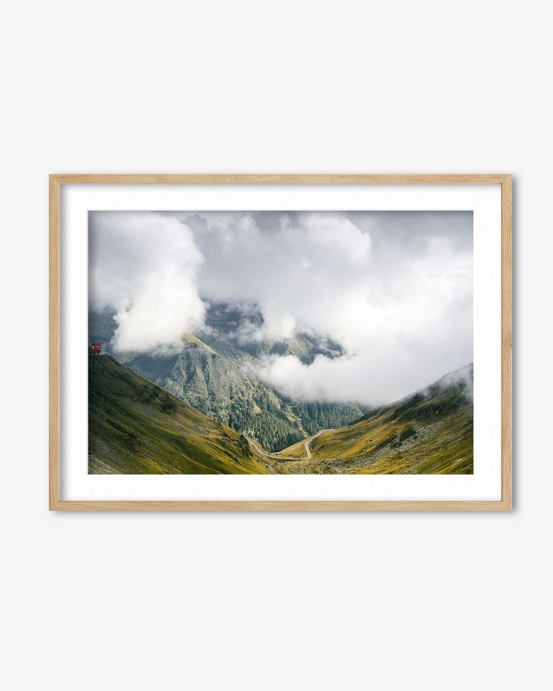 Mountain Range Wall Art Print