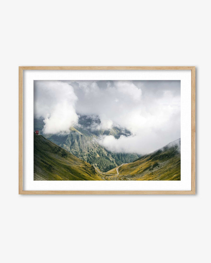 Mountain Range Wall Art Print