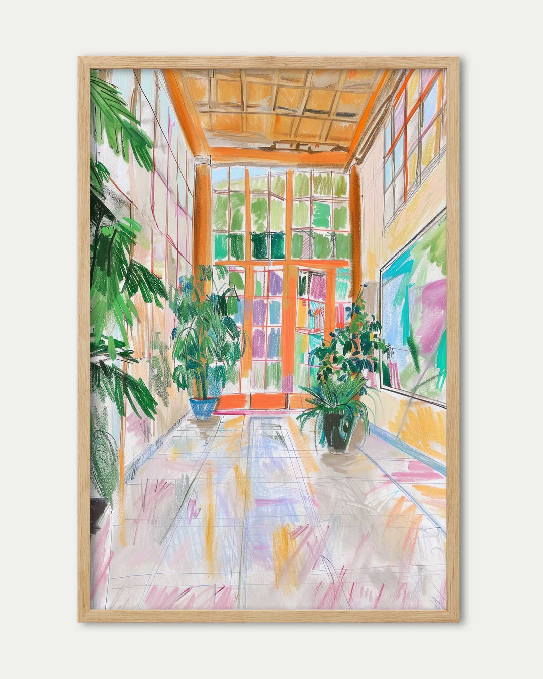 Garden Room Study Wall Art