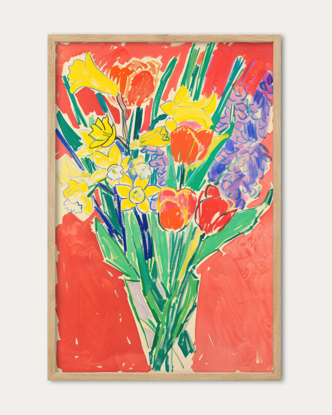 Burst Of Colour II Art Print