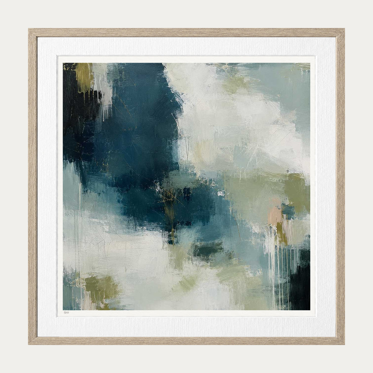 Oceanic Fusions | Limited Edition Print — Oak Frame
