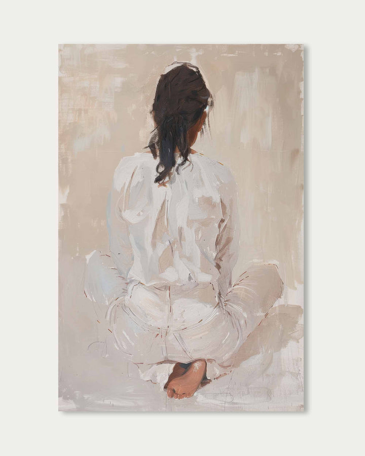 Yoga Time Wall Art Print