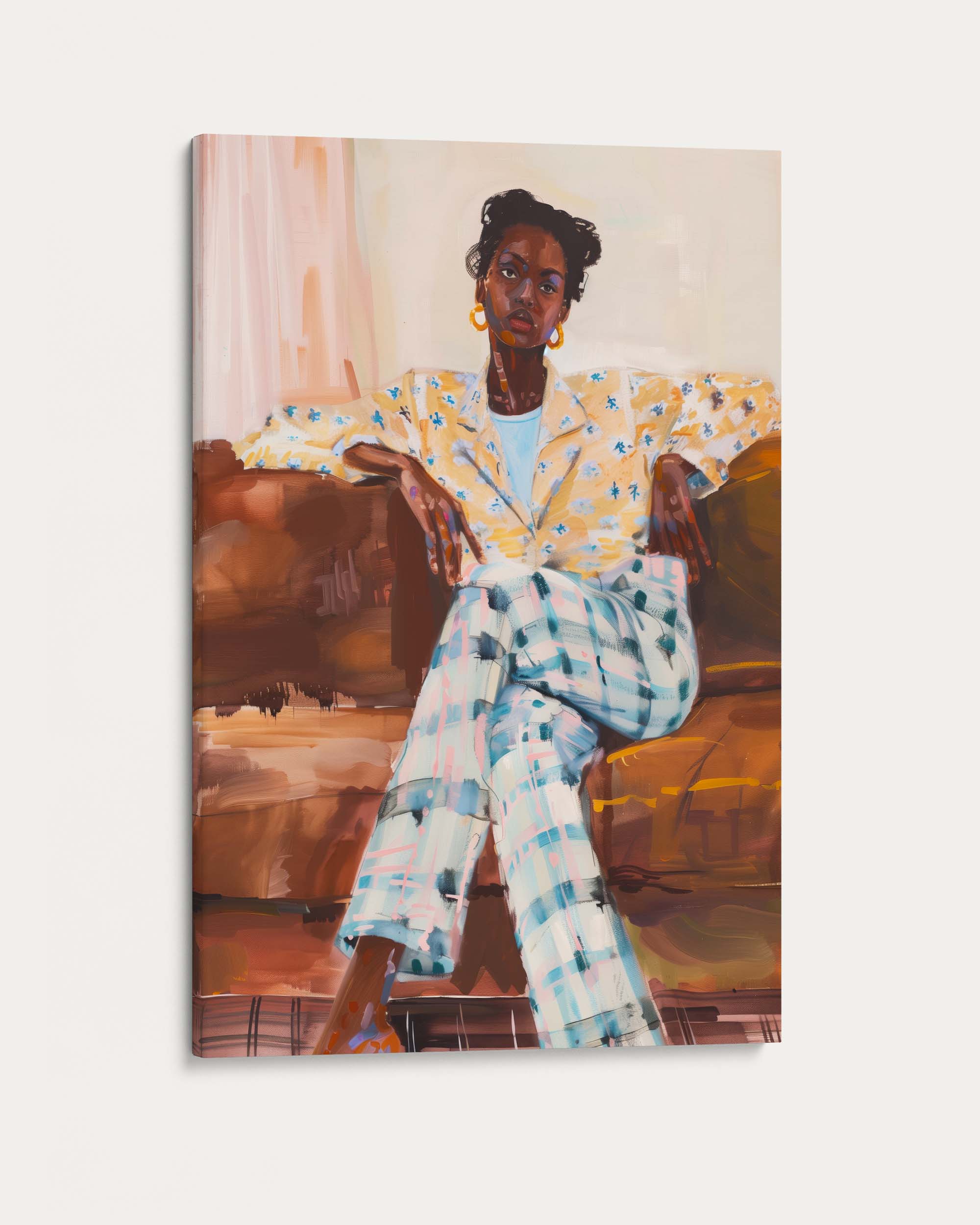 Pose Art Print