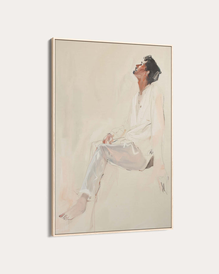 Figure Study Drawing Wall Art Print