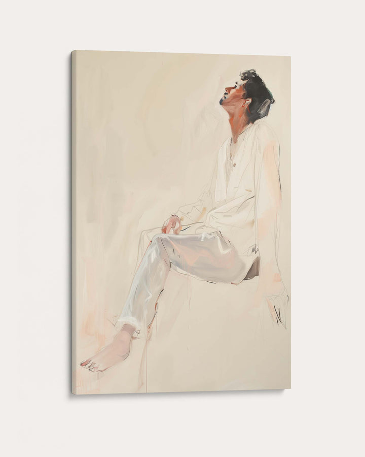 Figure Study Drawing Wall Art Print
