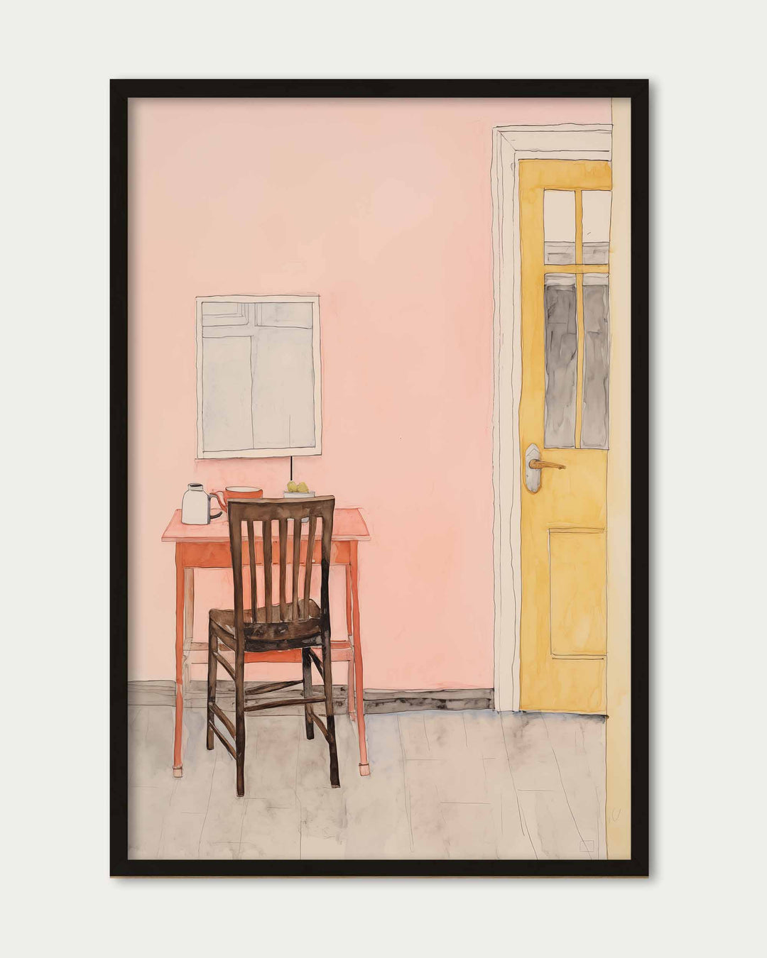 Cottage Wall Art Print