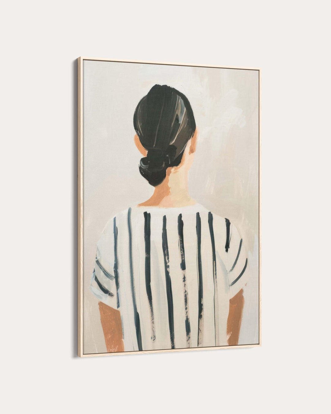 Holding Back Art Print