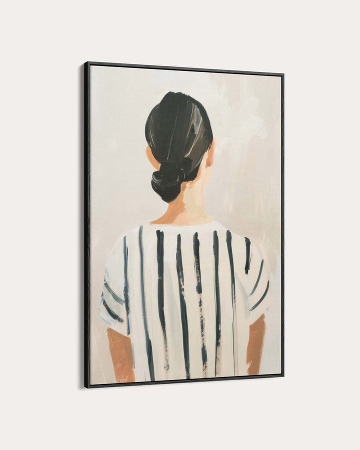 Holding Back Art Print