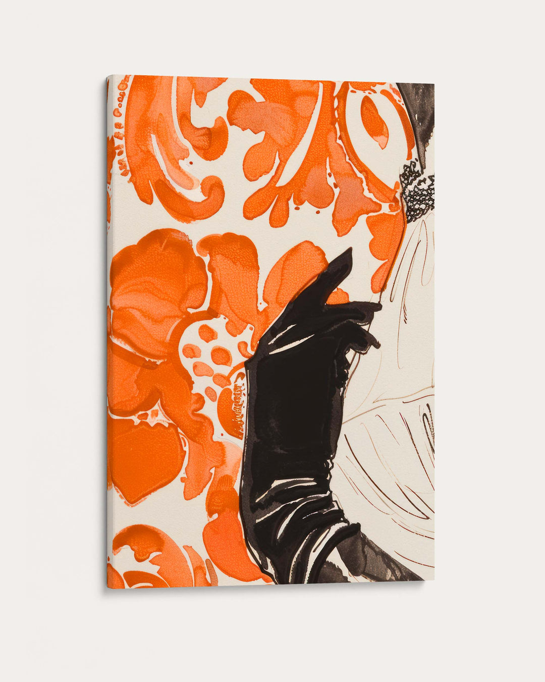 Black Glove Art Print