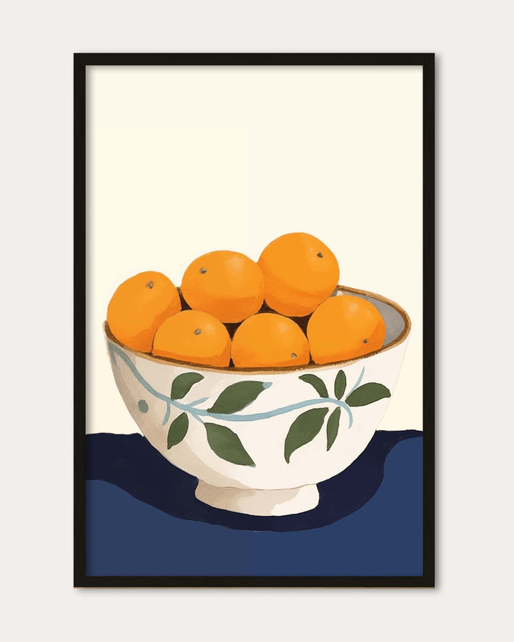 Orange Bowl II Art Print