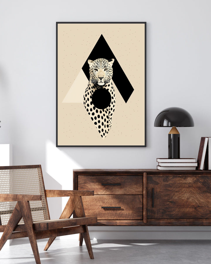 Spotted Leopard Art Print