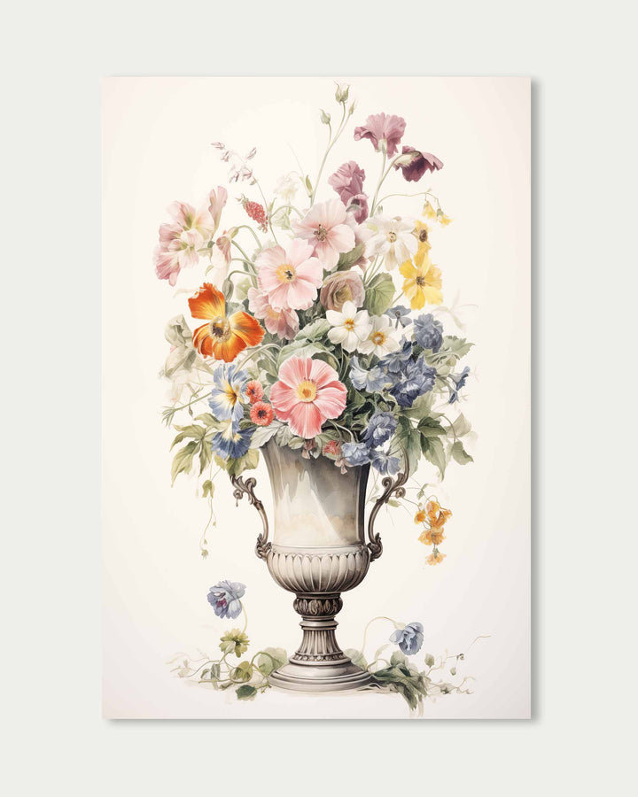 Roma Flowers Wall Art Print