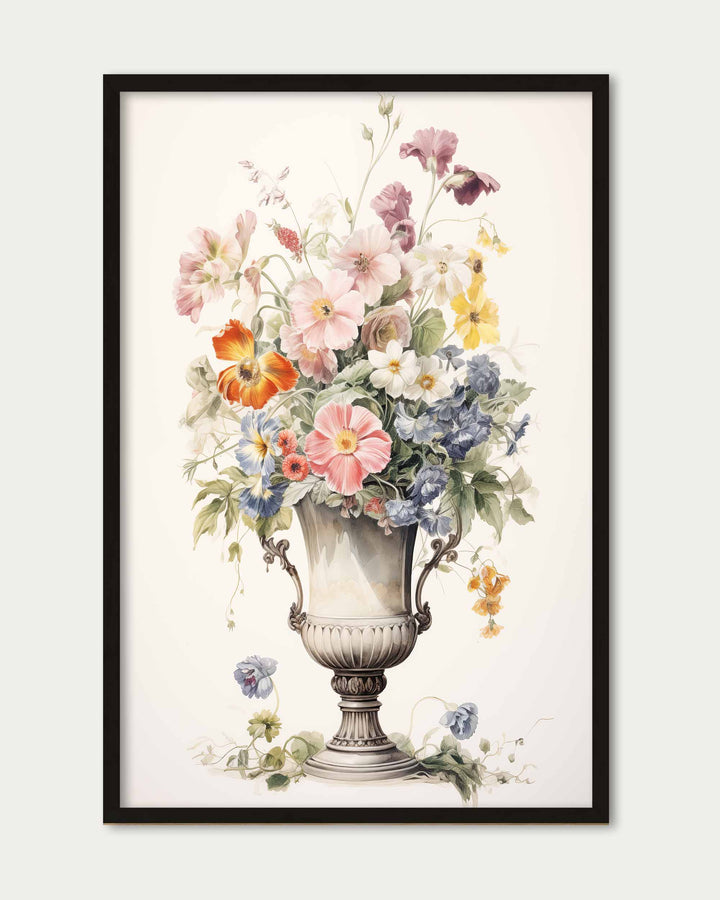 Roma Flowers Wall Art Print
